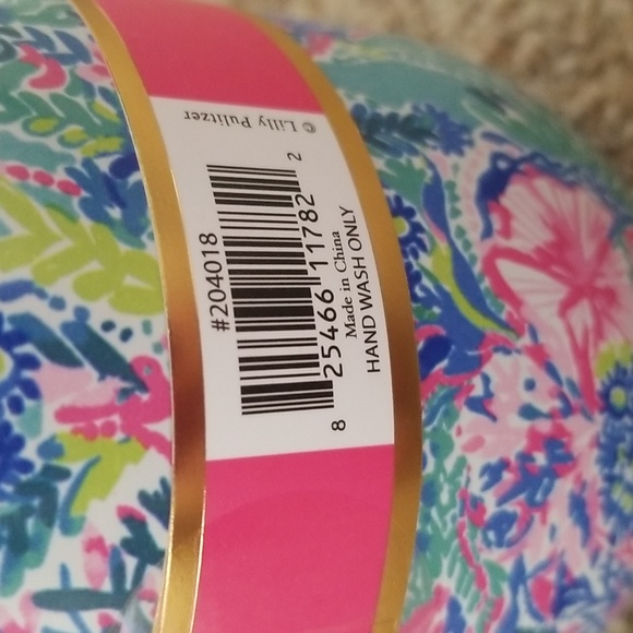 Lilly Pulitzer "Beach You to It" 12 oz Tumbler New in Box - Picture 4 of 6